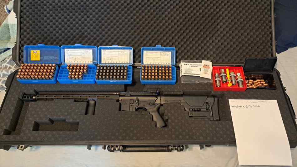 Alexander Arms 50 Beowulf and ammo