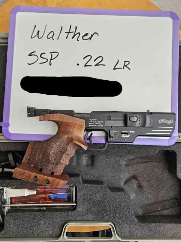 Walther SSP .22 LR