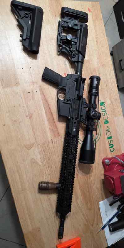 Custom AR-15 .223 Wylde 18” DMR | Timney Trigger