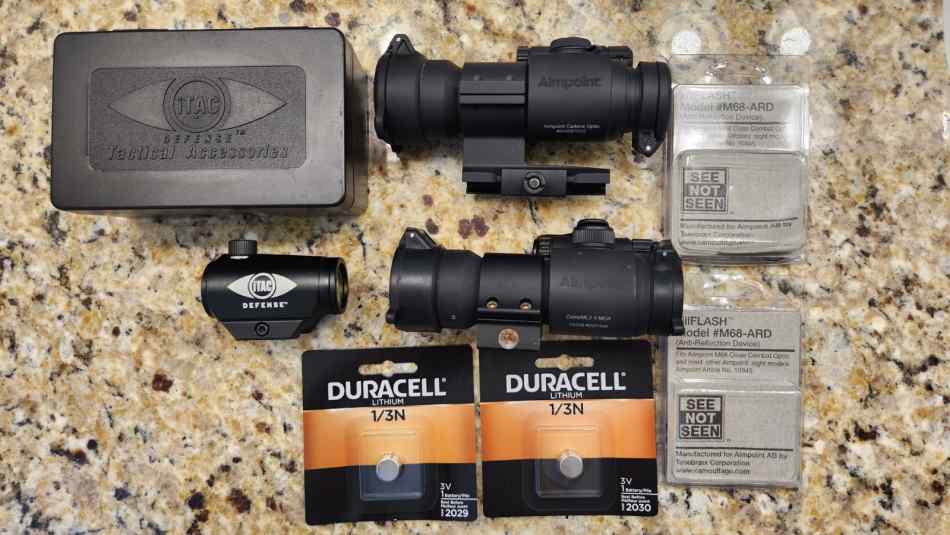 Aimpoints &amp; Other Guns See Below  